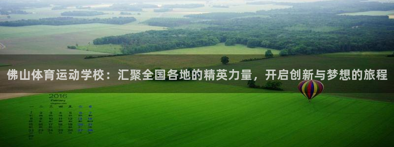 678体育官网下载：佛山体育运动学校：汇聚全国各地的精英力量，开启创新与梦想的旅程